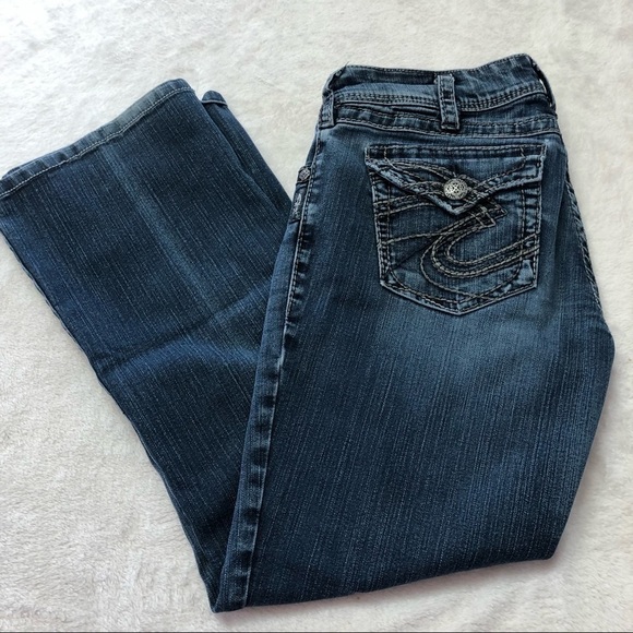 Silver Jeans Denim - Silver Suki Surplus Dark Wash Jeans